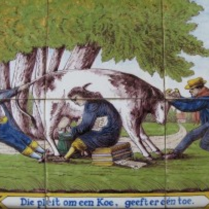 Ontbijtsessie: Wie recht om een koe, legt er een op toe!